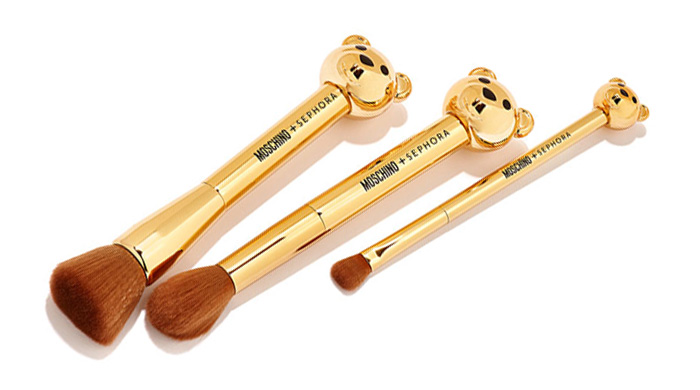 The Moschino x Sephora line is ‘beary’ cute, yes?