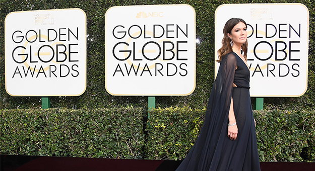 Time’s Up: Behind the seams of the black dresses taking over the Golden Globes this year