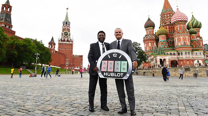 Hublot counts down to the 2018 FIFA World Cup with a new store in Moscow