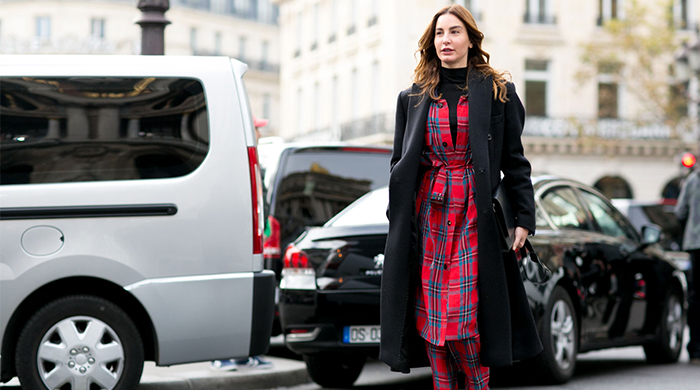 PFW SS16 Street Style: Longline silhouettes