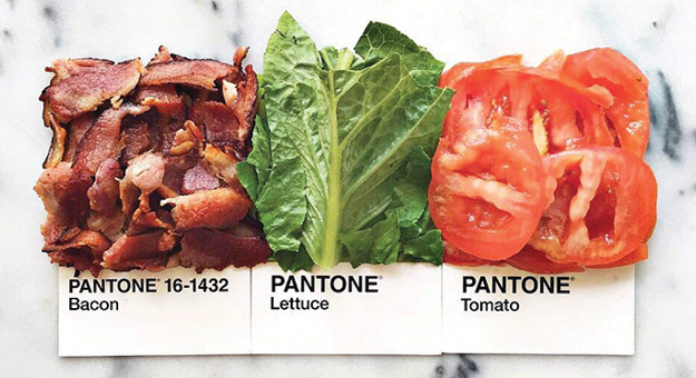 #InstaLove: When Pantone and food meet…