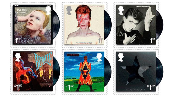 In remembrance: David Bowie gets his own Royal Mail stamps