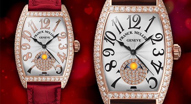 Admiring Franck Muller’s glittering pieces makes time stand still