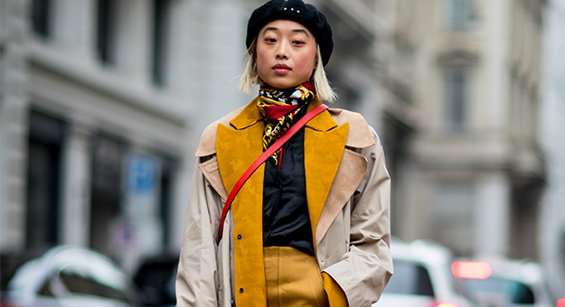 Trending on the streets of Fashion Week AW18: Trench coats