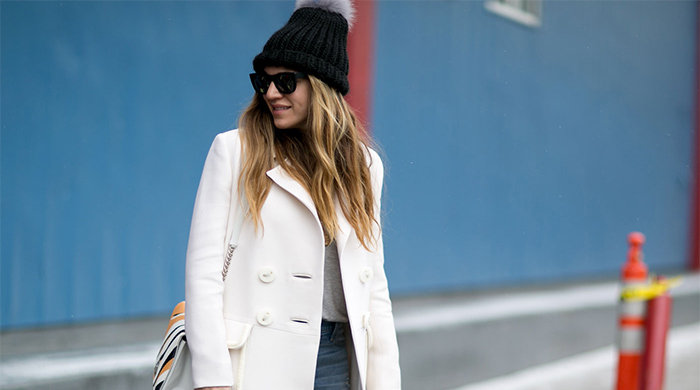 New York Fashion Week AW16 Street Style Day 5: Classic monochrome