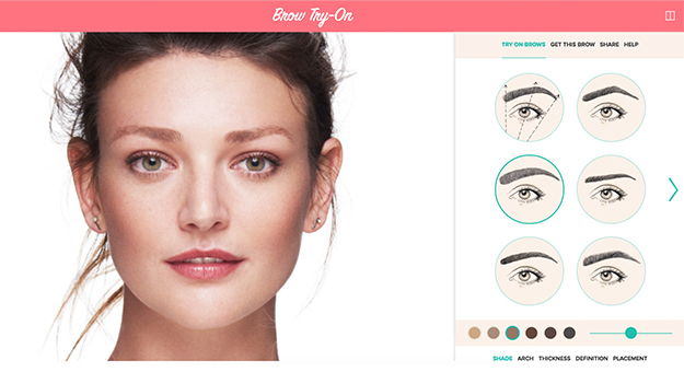 Benefit Cosmetics’ new AR tool helps you find the perfect brow shape seamlessly