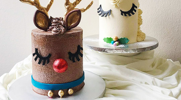 #InstaLove: Christmas reindeer cake by Malaysian bakers