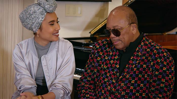 “Water and music are the two things you can’t live without,” Quincy Jones tells Yuna