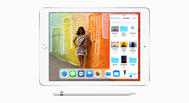 Apple unveils a new iPad which works with the Apple Pencil