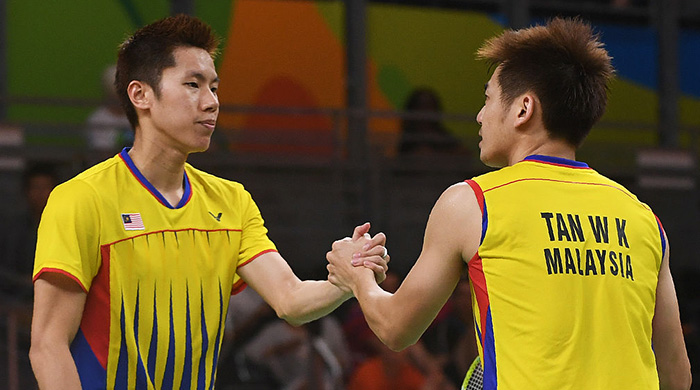 Badminton’s Goh V Shem and Tan Wee Kiong are now the No. 1 in the Superseries standings