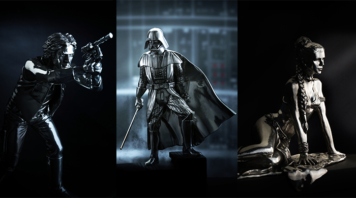 Star Wars comes to you in Pewter with a special series of pop-up stores