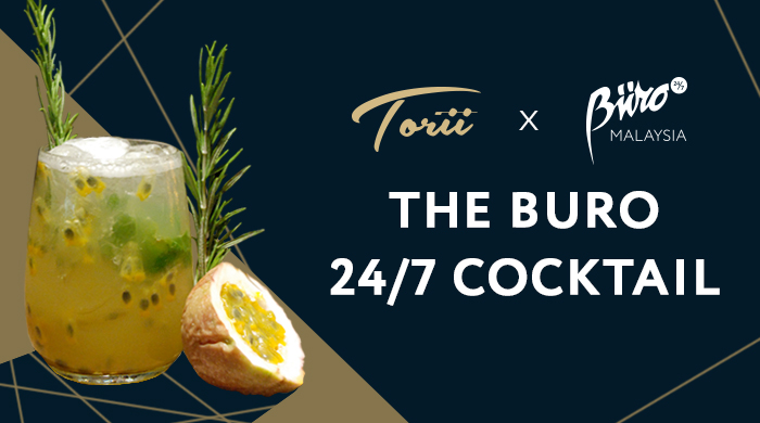 What’s mixing in December: The Buro 24/7 cocktail by Torii