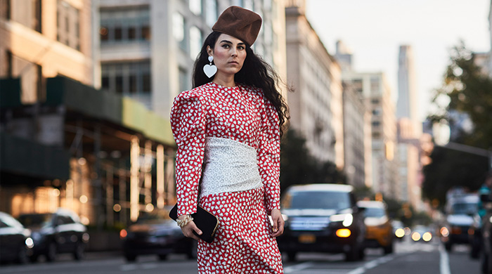 Boldest street style looks from New York Fashion Week SS18 so far