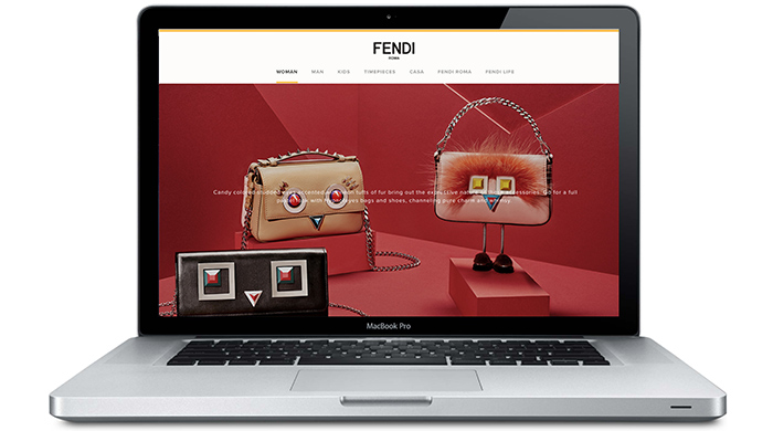 New and improved: Fendi.com