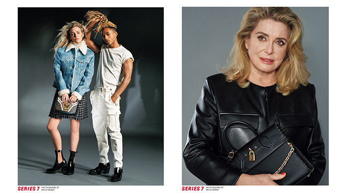 Bruce Weber shoots Jaden Smith and Catherine Deneuve for Louis