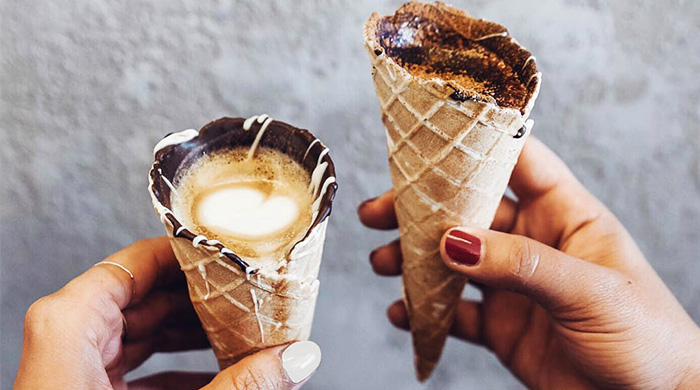 #InstaLove: Coffee in a cone is world’s most Instagrammed coffee