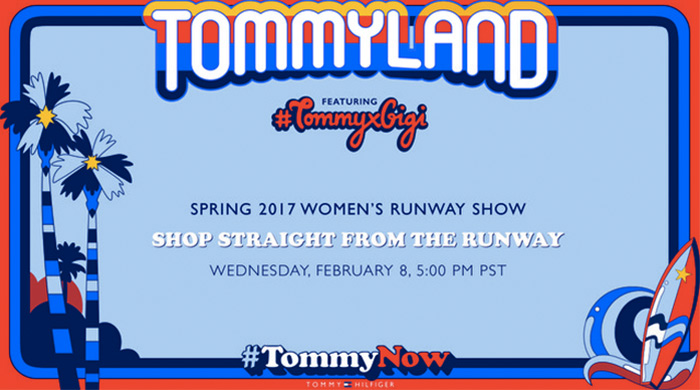 Watch the TommyxGigi Spring 2017 livestream here