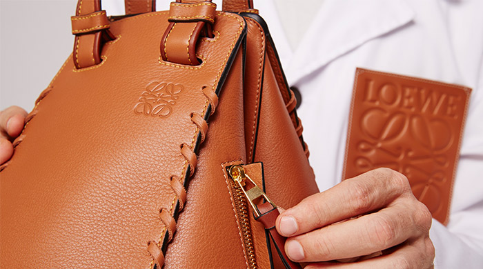 Loewe showcases its leather expertise with statement-making stitches