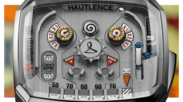 Score high with the Hautlence Pinball novelty
