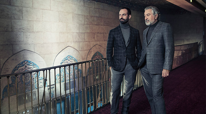 Robert De Niro returns once again for Ermenegildo Zegna’s Fall 2017 campaign