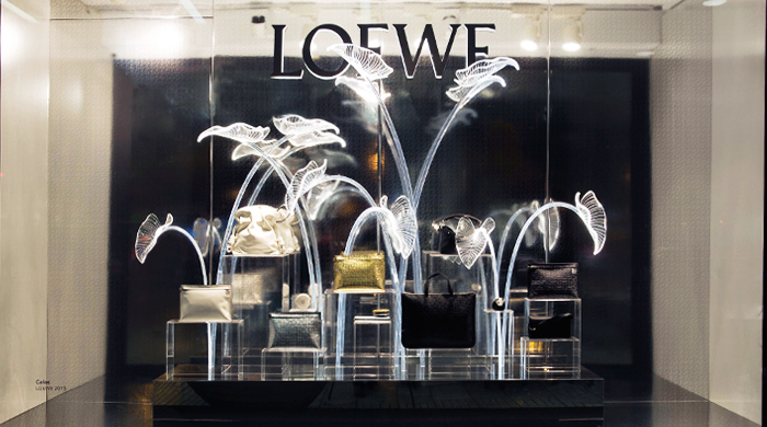 A symbol of magnificence and beauty: Loewe unveils the Calla Lily display