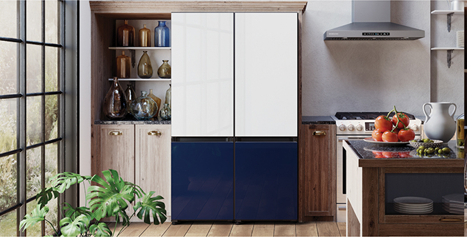 Build the perfect kitchen with Samsung Bespoke