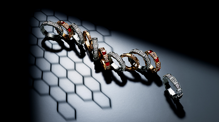 Hypnotic seduction in the form of Bulgari Viper Rings