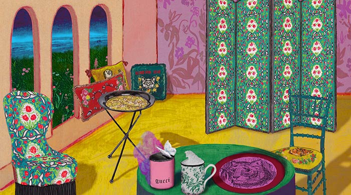 How you can infuse your home with the magic of Gucci