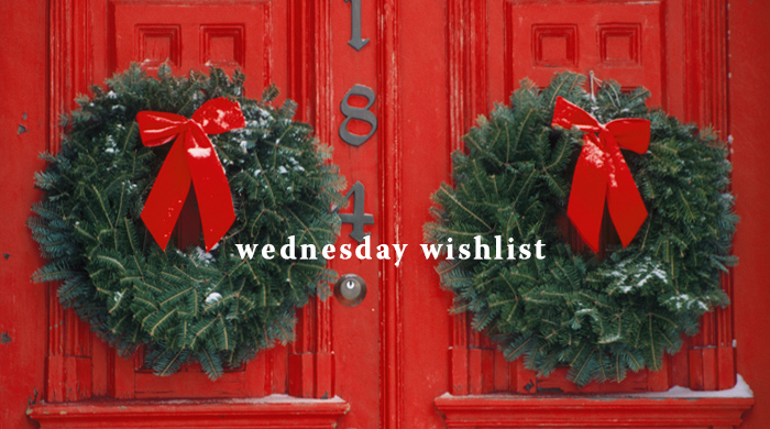 #WednesdayWishlist: The colours of Christmas