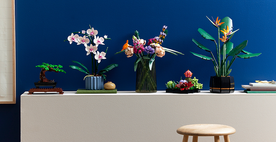 Can’t seem to keep your plants alive? The new Lego Botanical Collection is for you