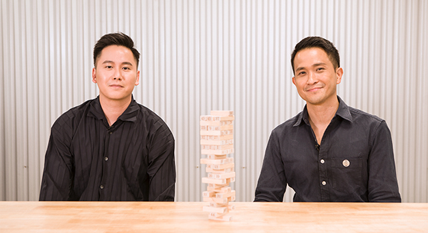 #BuroAList: Soon Wei of APW and Tien Yue of Royal Selangor play a game of Jenga