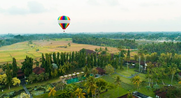 The hot air balloon rides are back in Bali