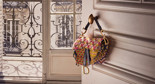 The highly anticipated Dior saddle bag is now available in stores