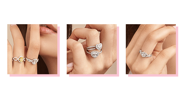 Learn the different shapes of love through Forevermark’s lustworthy diamond rings