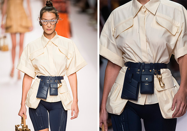 The best of MFW SS19 day 2: Fendi’s leather belt bags
