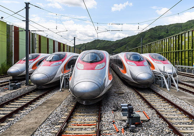 You can now take a bullet train from Hong Kong to China