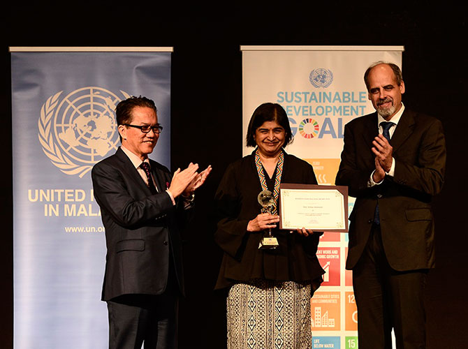 The UN just gave Ambiga the 2018 United Nations Award