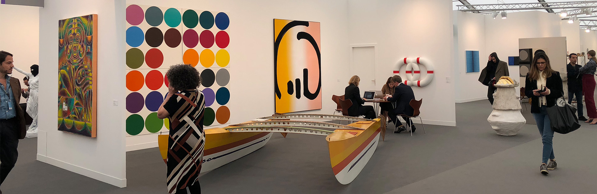 An afternoon at Frieze London 2018 with Zena Khan