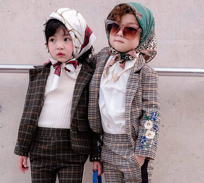 The best dressed kids at Seoul Fashion Week SS19