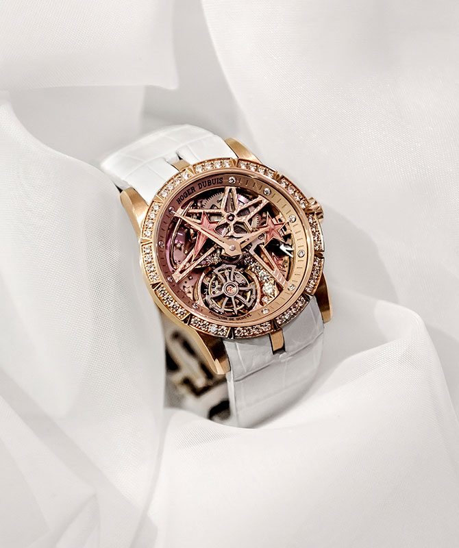 Flying tourbillons made for the lady who dares to be rare