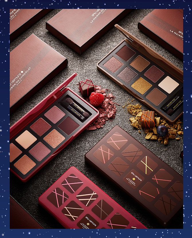 Shu Uemura’s holiday collection is every makeup and chocolate lover’s dream come true