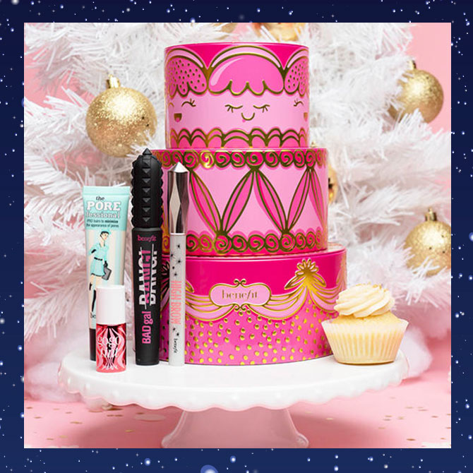 Benefit Cosmetics’ sweet confections make the perfect gifts