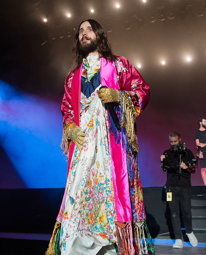 Take a page out of Jared Leto’s gender-bending style