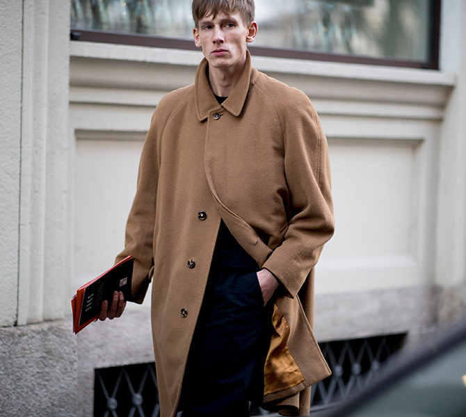 Nudes And Neutrals The Best Street Style From Milan Mens Fashion Week Aw Buro