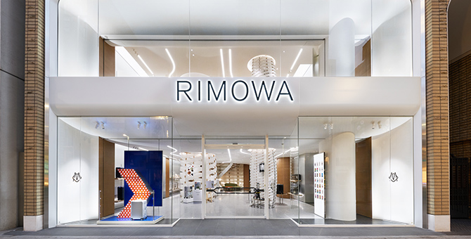 Rimowa’s first stand-alone store in Japan is an Instagram gem