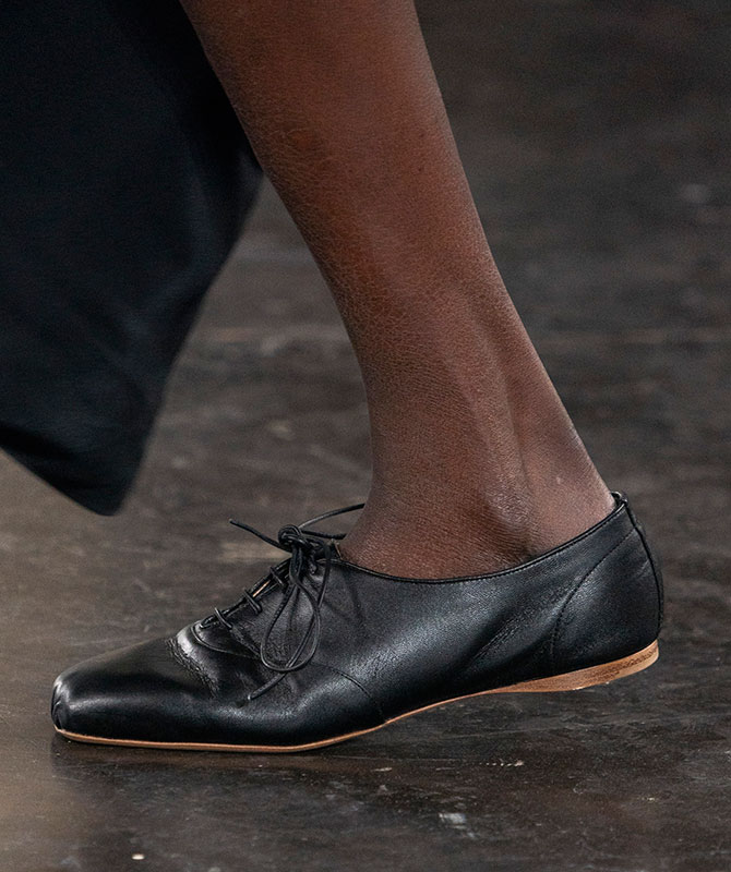 Accessory of the day: Gabriela Hearst’s AW19 ballerina-inspired oxfords