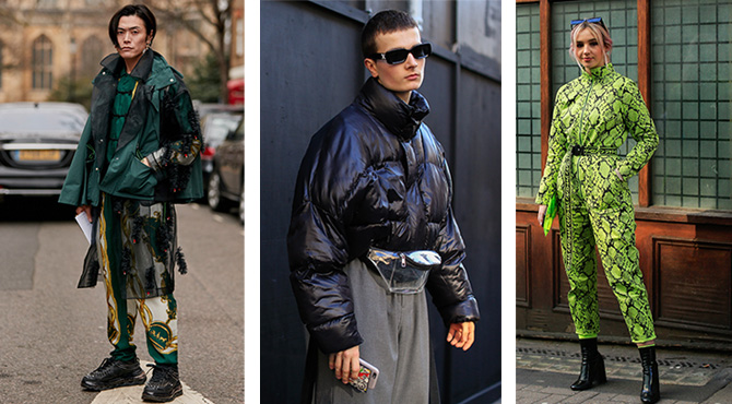 19 futuristic street style looks from London Fashion Week to get inspired by