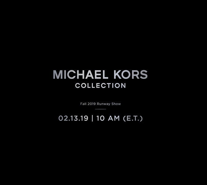 Watch the Michael Kors AW19 livestream here