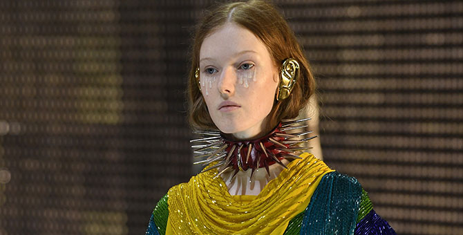 Accessory of the day: Gucci’s AW19 gilded ear cuffs