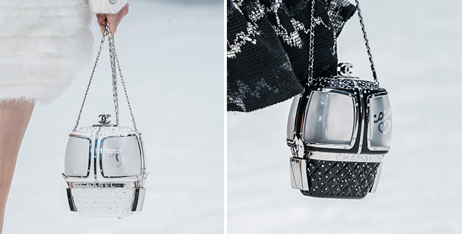 Accessory of the day: Chanel AW19’s cable car minaudières